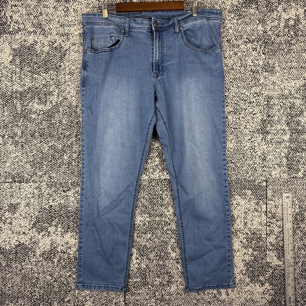 Buffalo David Bitton Axel Blue Jeans Mens 38 X 30 (FITS 38 X 29) Slim Stretch